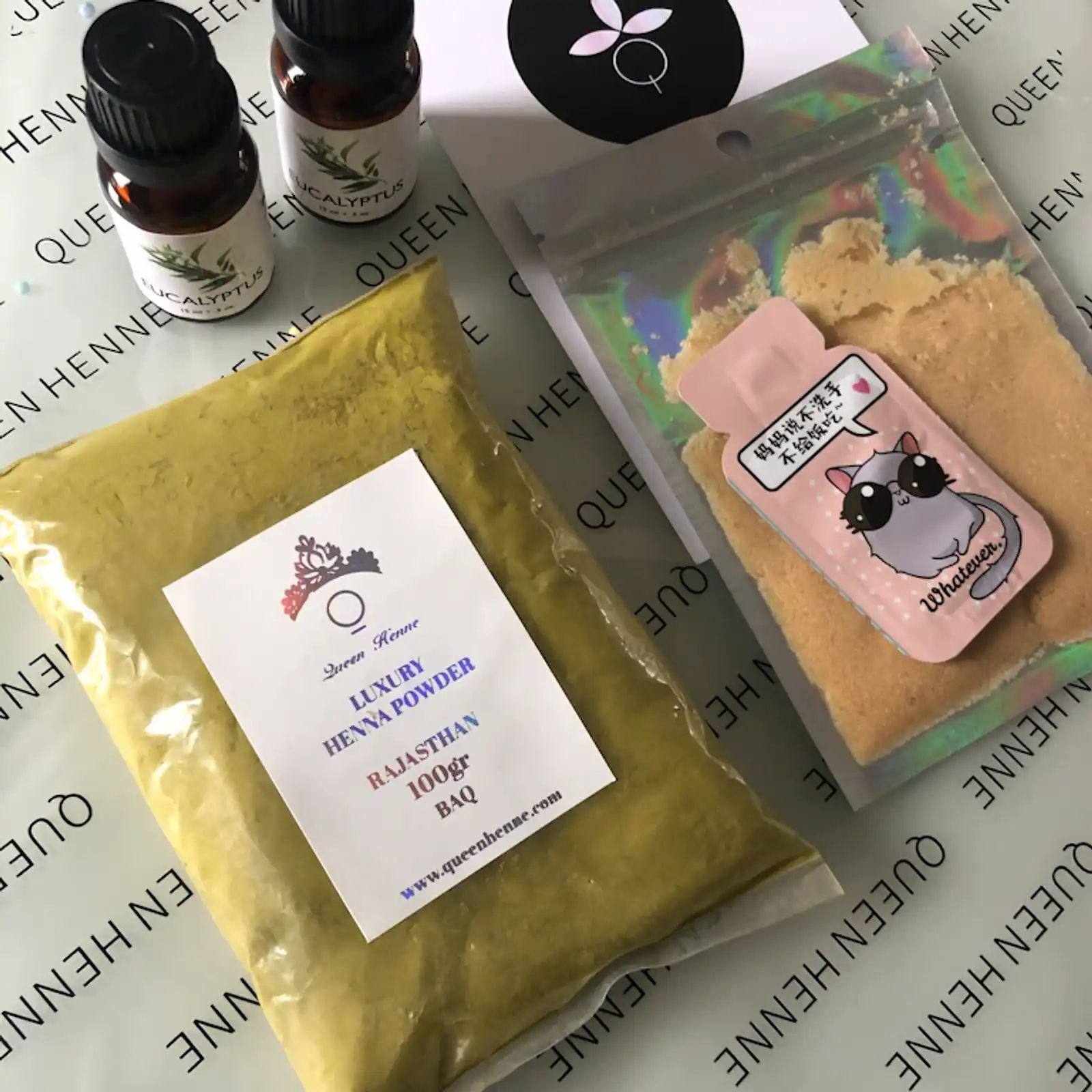 Thumbnail: Kit de tatouage temporaire henne 100gr